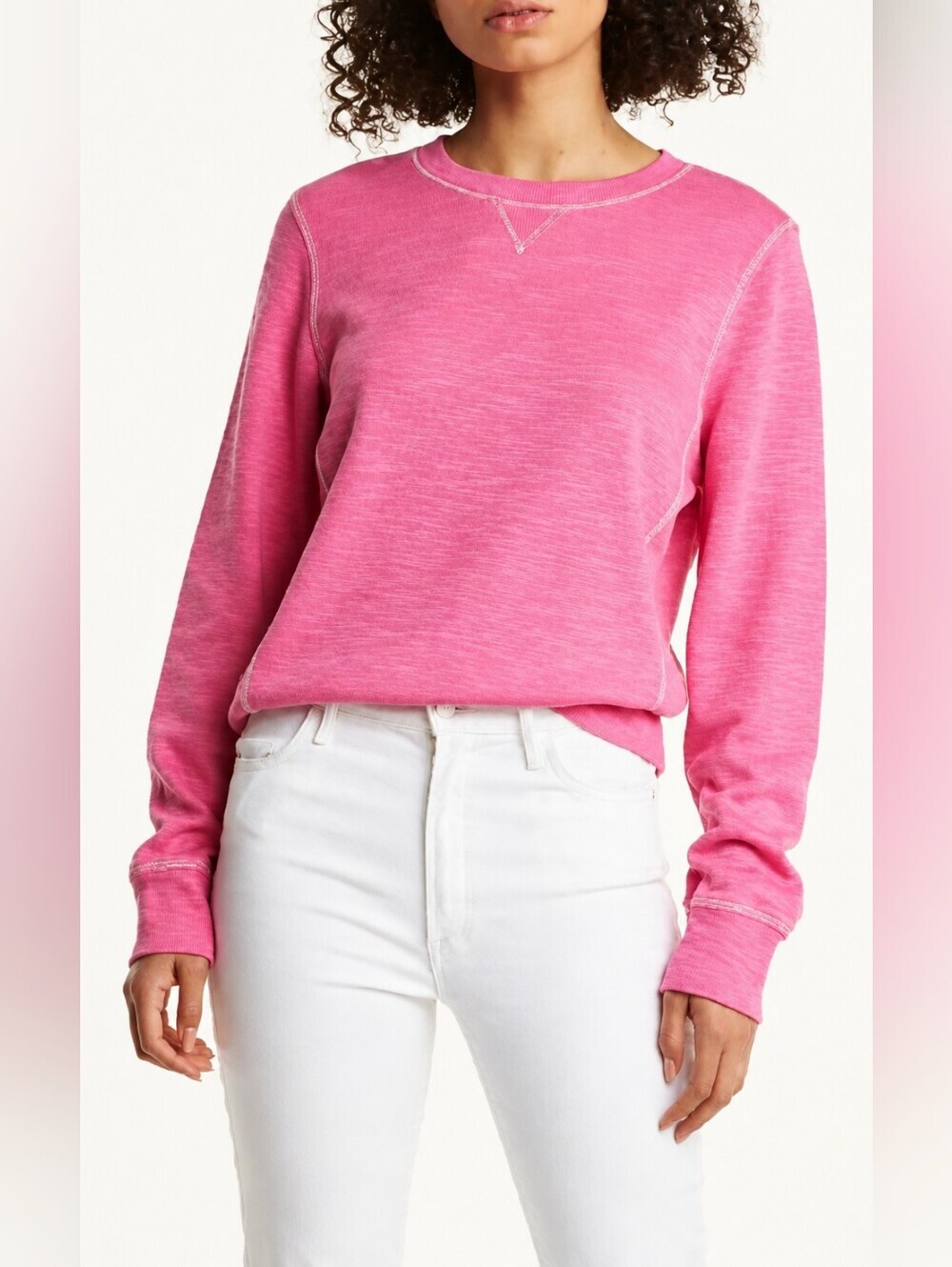 Tommy Bahama | Pima Cotton TENCEL™ Pink Crewneck Sweatshirt, Size XL